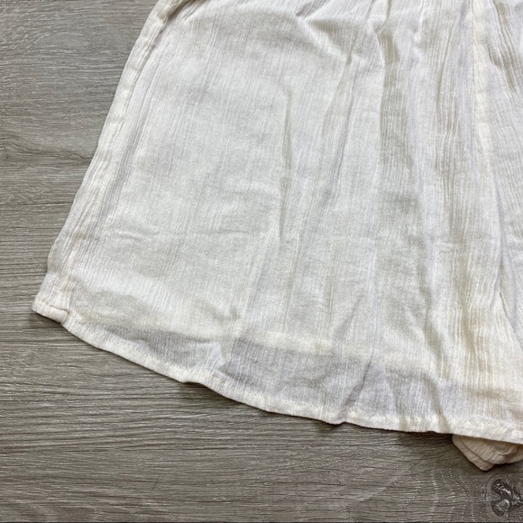 Topshop Cream Crochet Romper - Picture 4 of 6